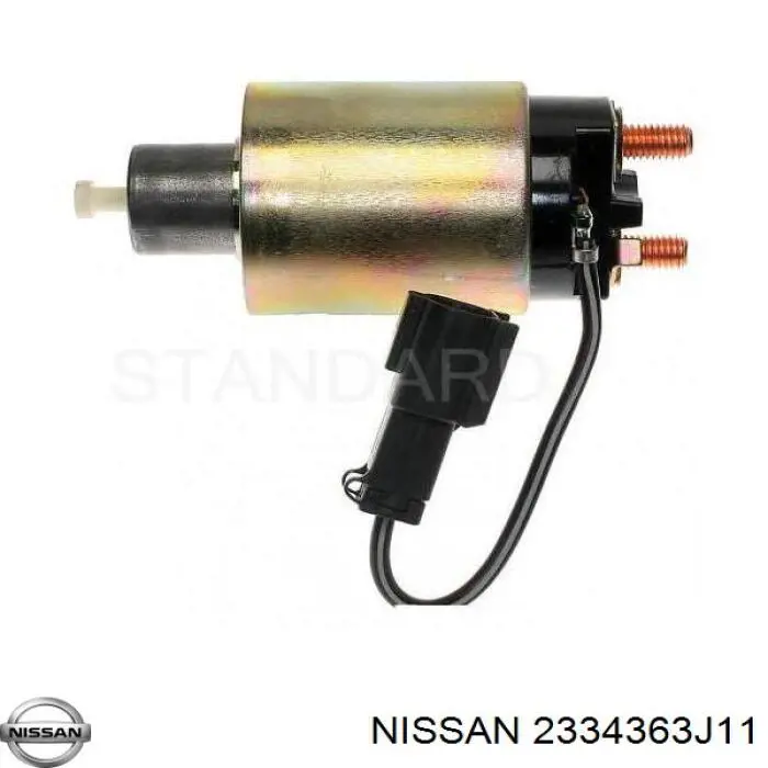 2334363J11 Nissan interruptor magnético, estárter