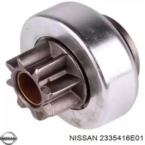 2335416E01 Nissan piñón, motor de arranque