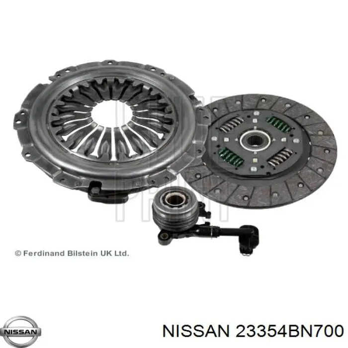 Mecanismo de embrague Nissan/Infiniti 23354BN700 precio, desde 113,44 EUR