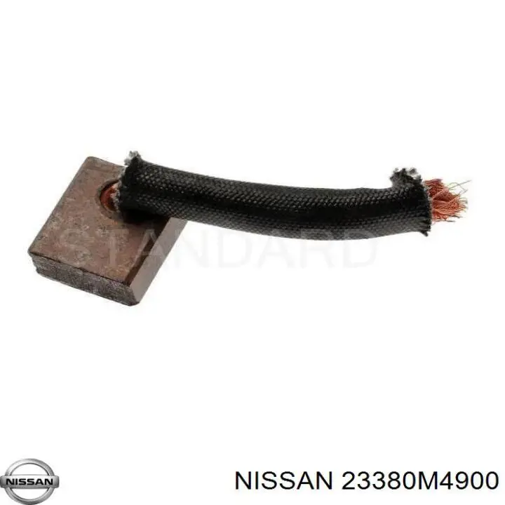 23380M4900 Nissan escobilla de carbón, arrancador