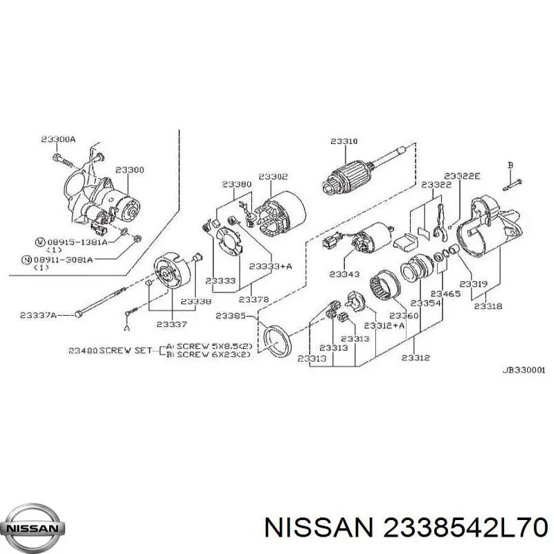 2338542L70 Nissan