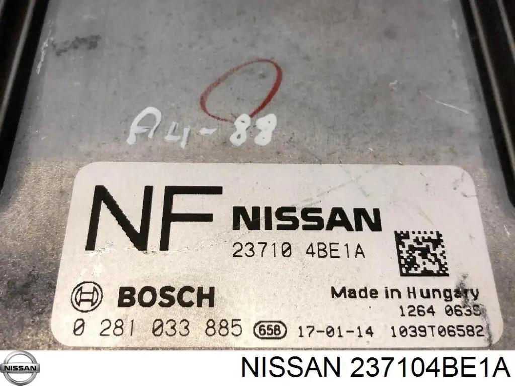 ECU 237104BE1A Nissan/Infiniti