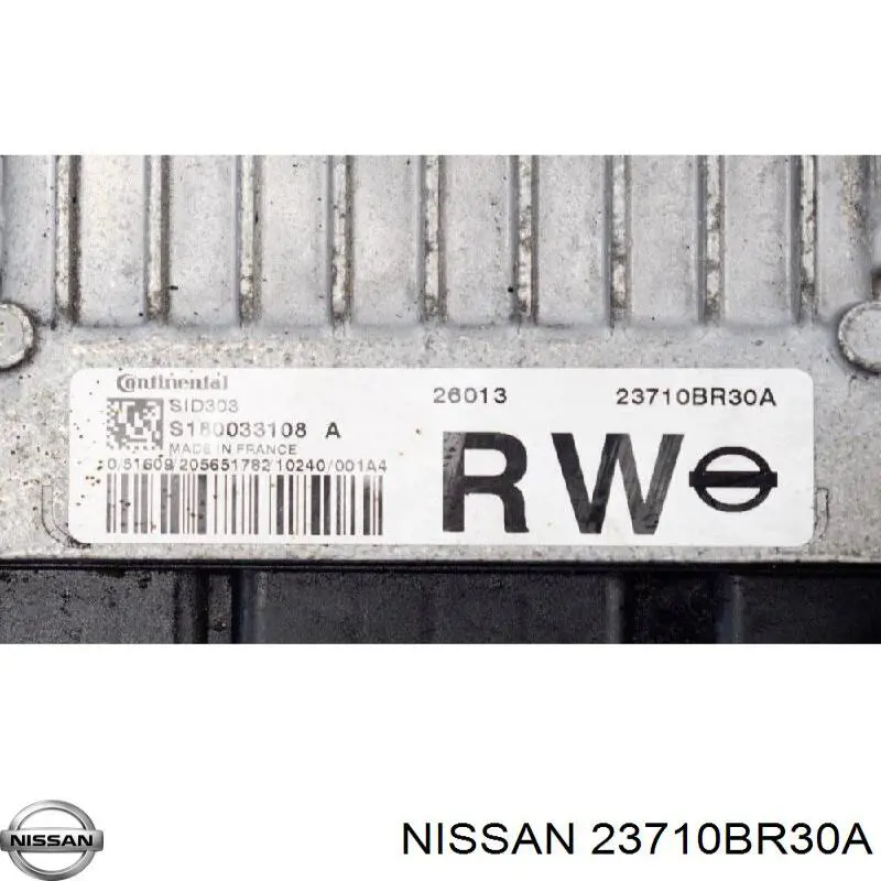 Módulo de control del motor Nissan/Infiniti 23710BR30A