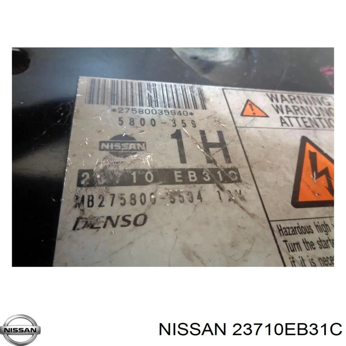 23710EB31E Nissan módulo de control del motor (ecu)