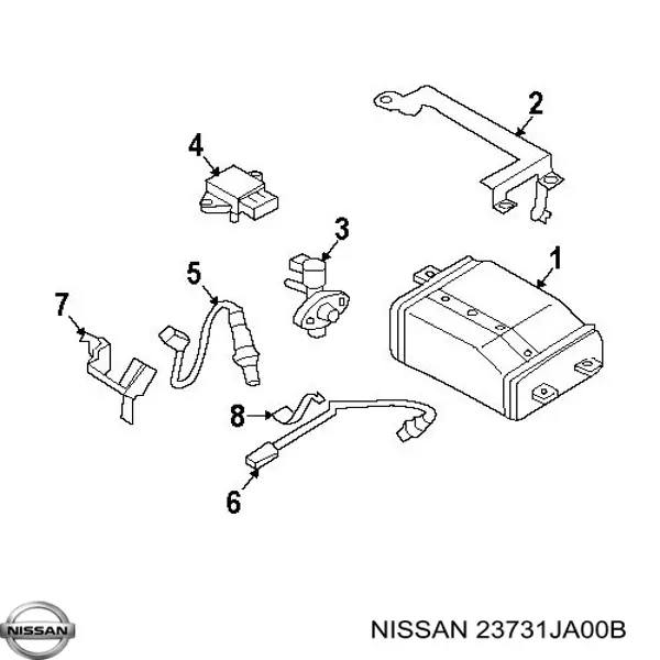 23731JA00A Nissan sensor de cigüeñal