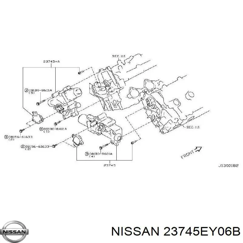 23745EY00B Nissan