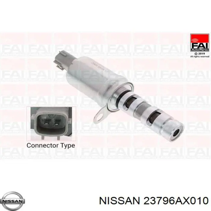 23796AX010 Nissan válvula control, ajuste de levas