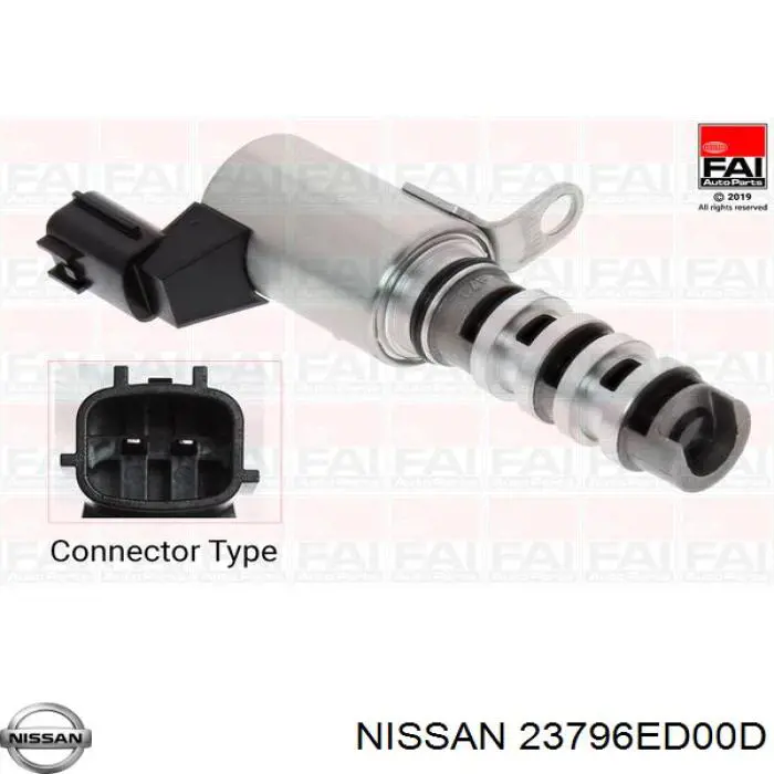 Comprar 23796ED00D Nissan/Infiniti Válvula de control del árbol de levas