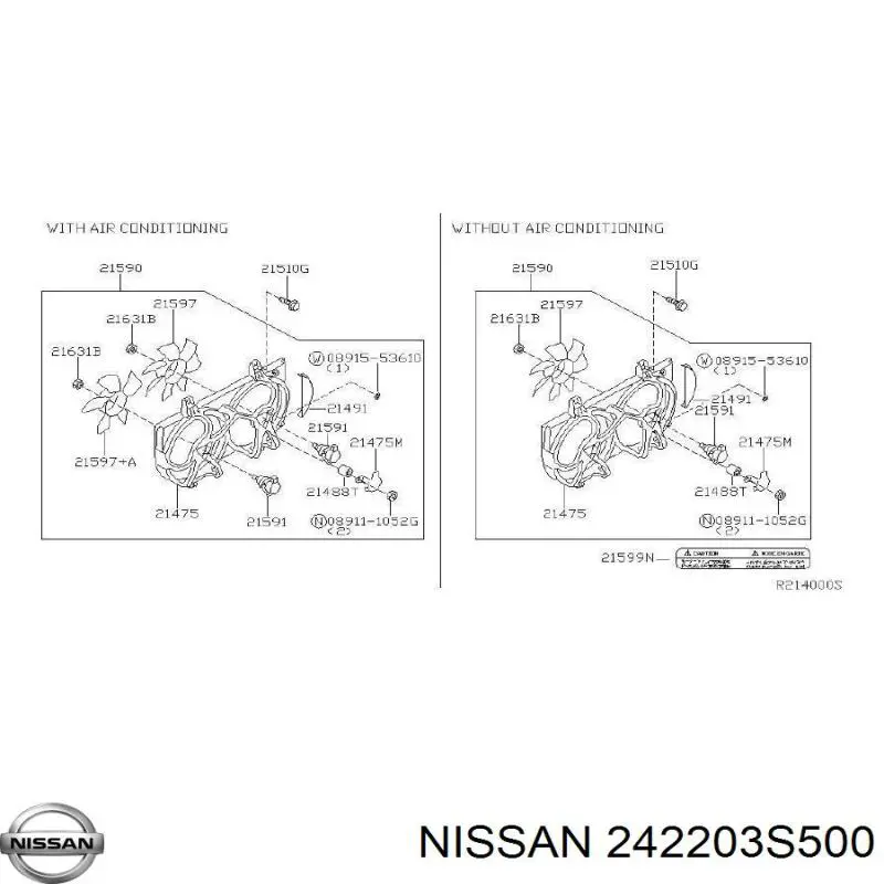  Nissan/Infiniti 242203S500 precio, desde 11,01 EUR