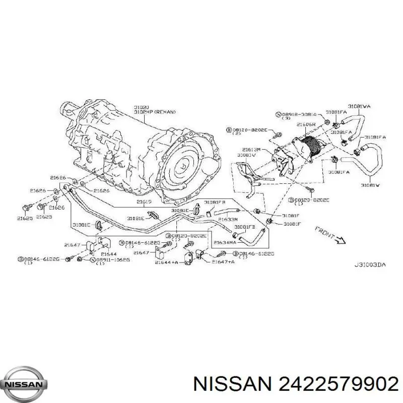 Comprar 2422579902 Nissan/Infiniti 