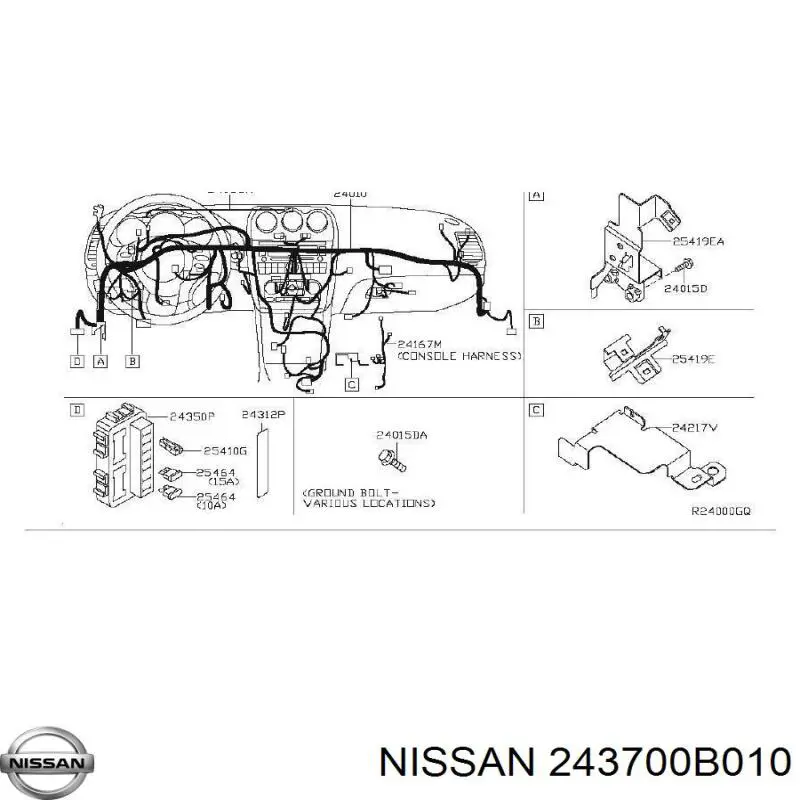 243700B010 Nissan fusible