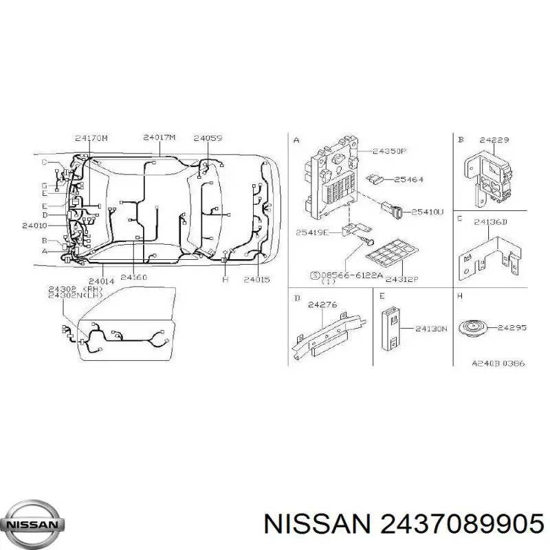 2437089905 Nissan