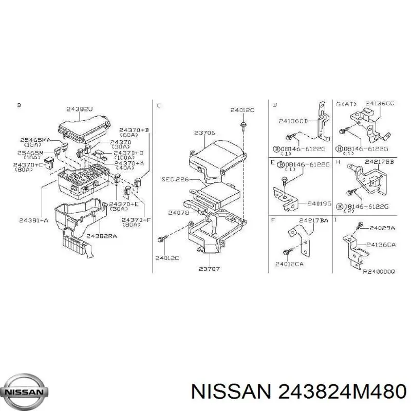 243824M480 Nissan