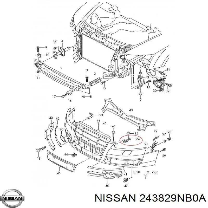 243829NB0A Nissan