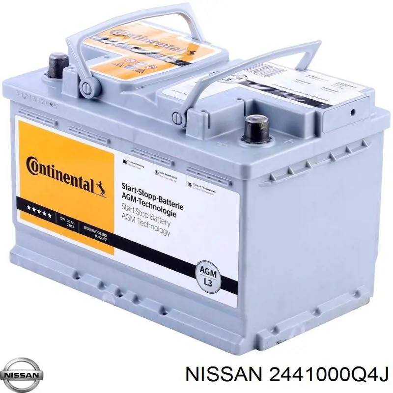 Batería de arranque Nissan/Infiniti 2441000Q4J precio, desde 859,91 EUR