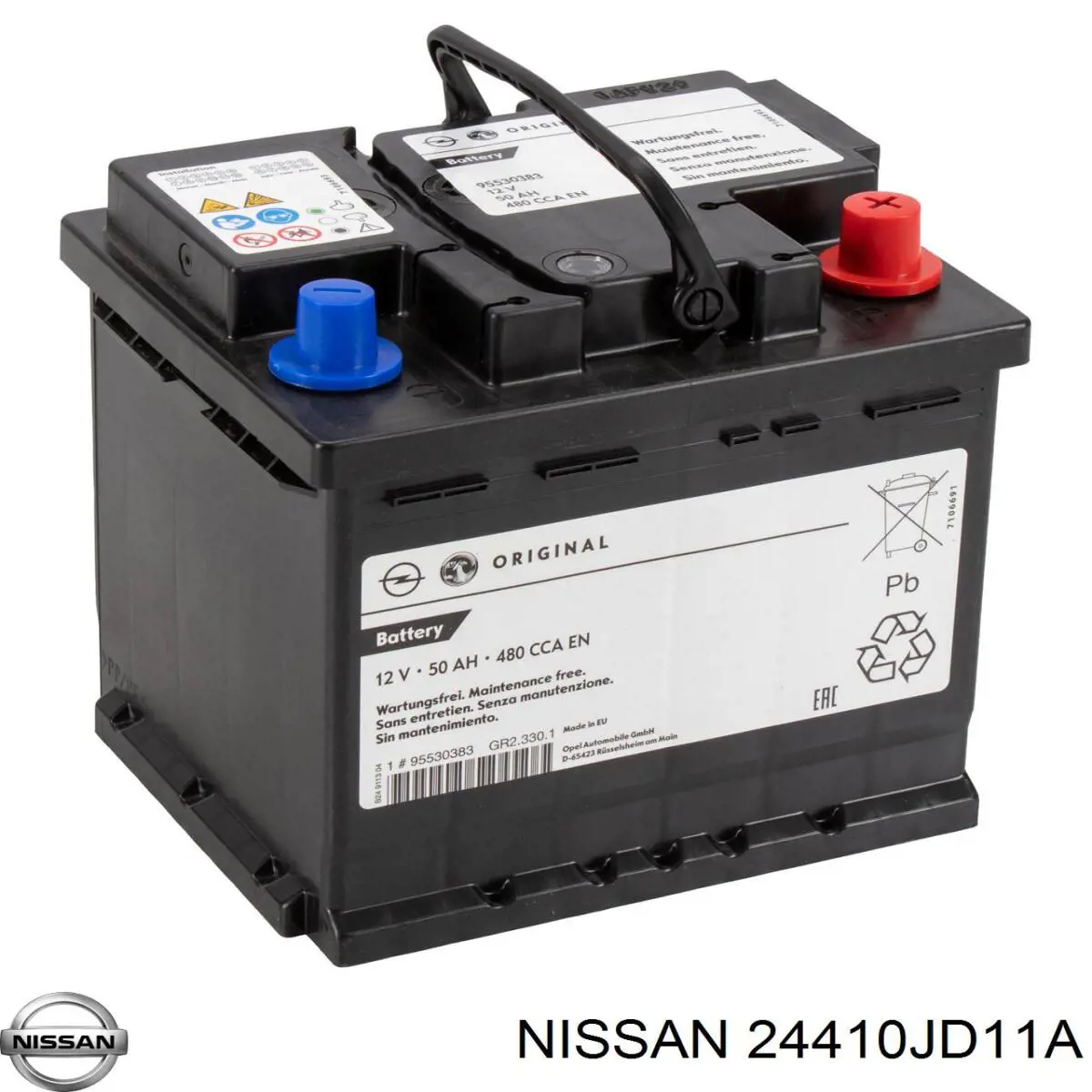 Comprar 24410JD11A Nissan/Infiniti Batería de coche