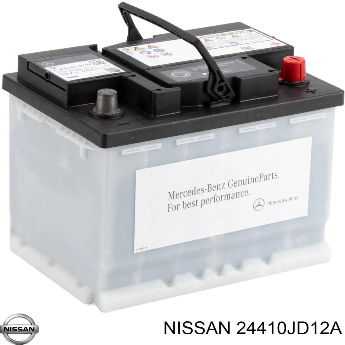 Batería de Arranque Nissan (24410JD12A)