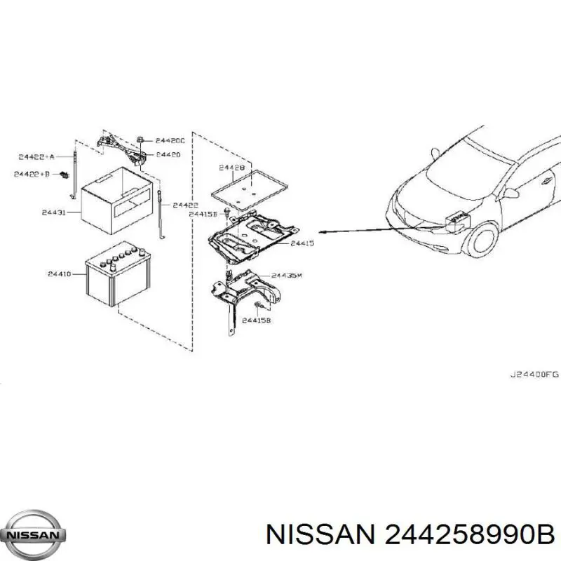 244258990B Nissan