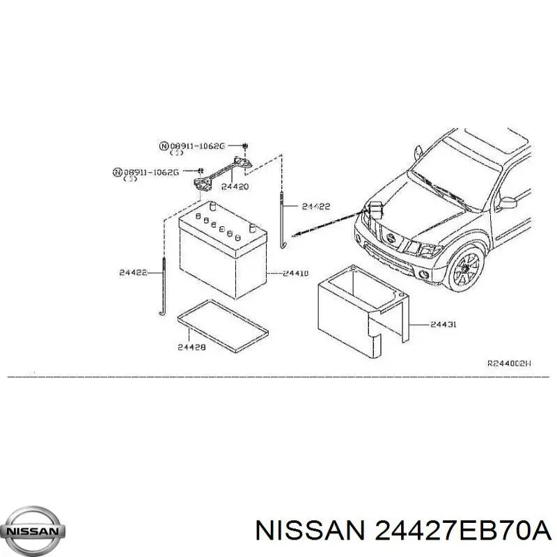 24427EB70A Nissan