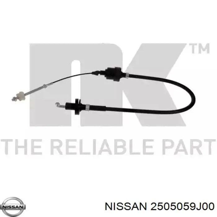 2505059J00 Nissan cable velocímetro