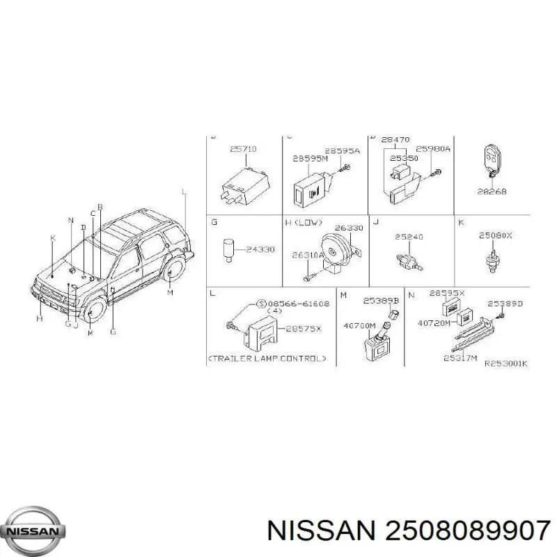 Sensor de temperatura del refrigerante Nissan/Infiniti 2508089907 precio, desde 5,72 EUR