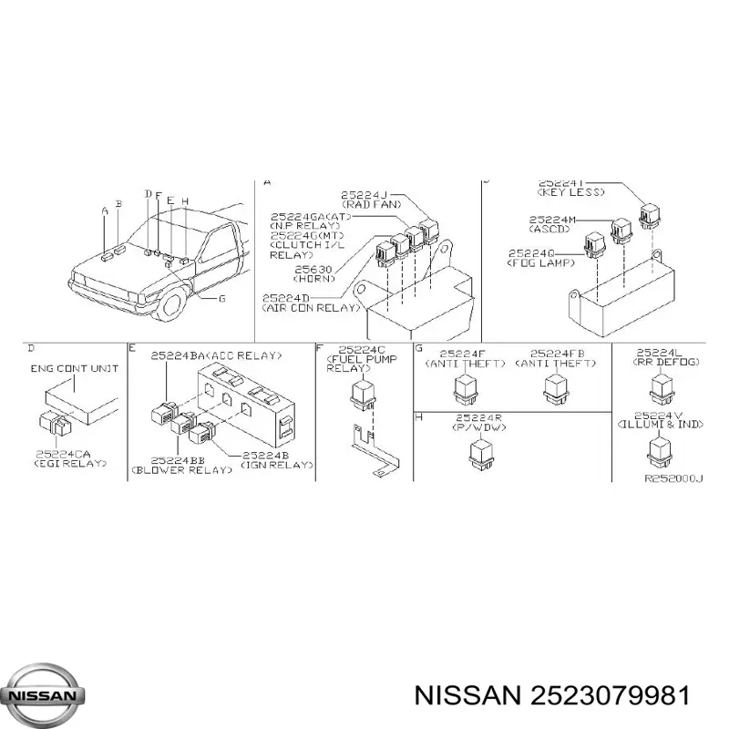 2523079971 Nissan