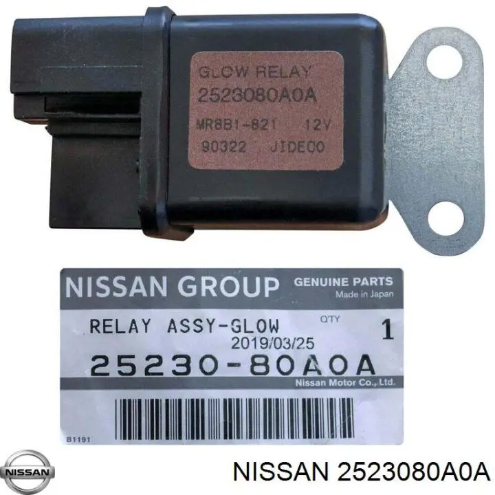 Caja precalentamiento bujias para Nissan Urvan (E24)
