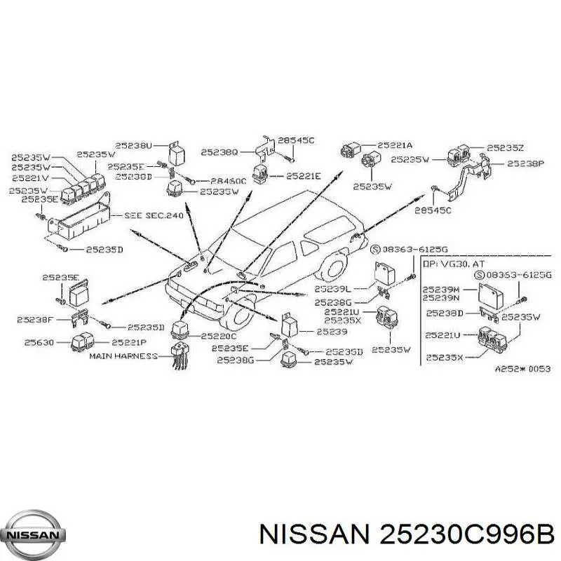 25230C996B Nissan