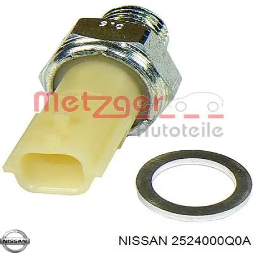 2524000Q0A Nissan sensor de presión de aceite