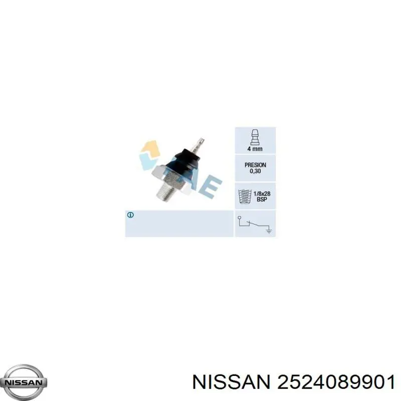 Indicador, presión del aceite Honda Civic 6 EJ9, EK3/4