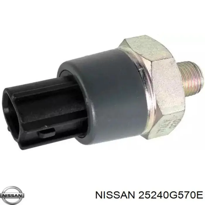 25240G570E Nissan sensor de presión de aceite