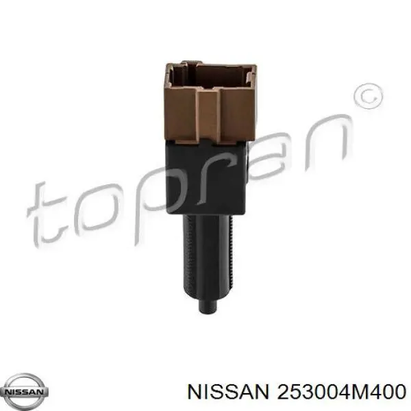 Comprar 253004M400 Nissan/Infiniti Interruptor de luz de freno