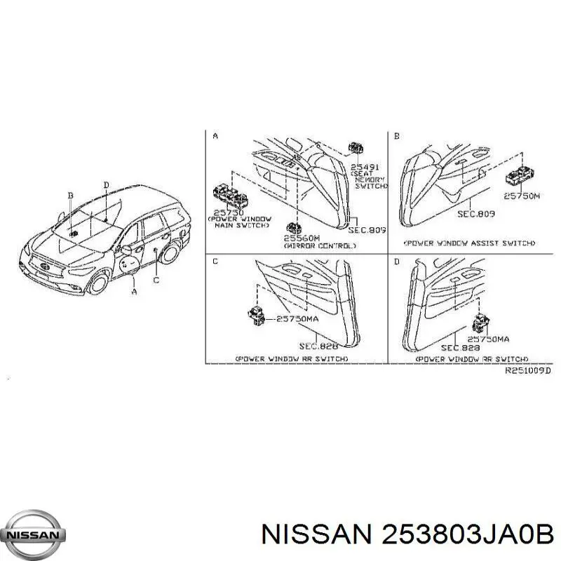 253803JA0B Nissan