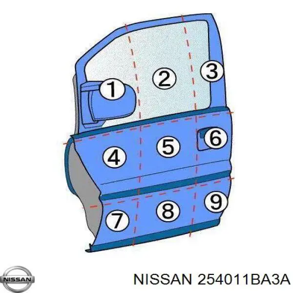 254011BA3A Nissan