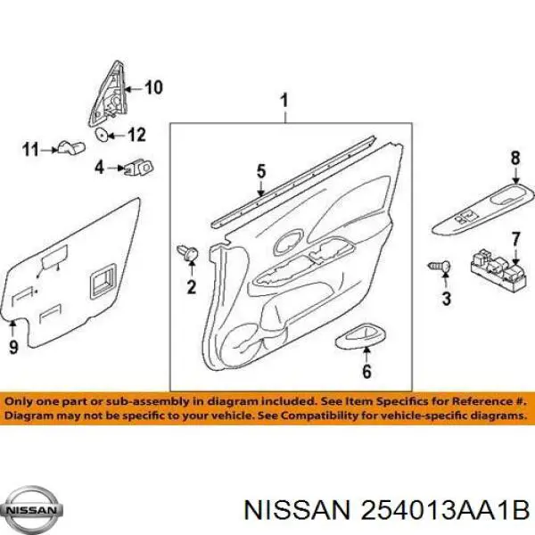 254013AA1B Nissan