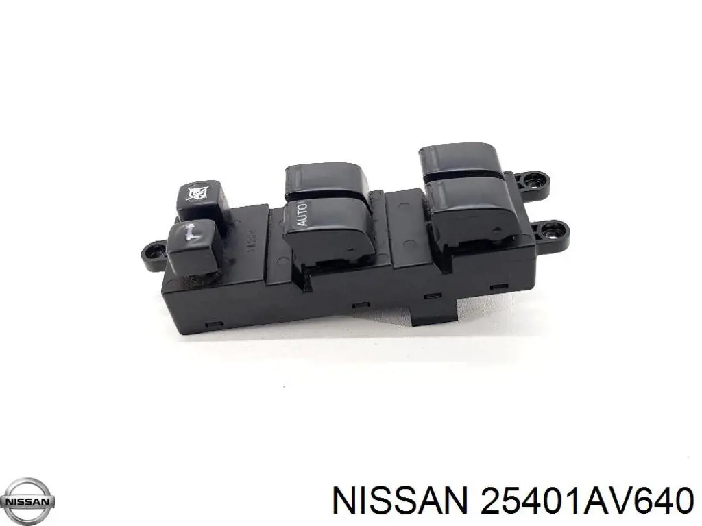 25401AV640 Nissan unidad de control elevalunas delantera izquierda