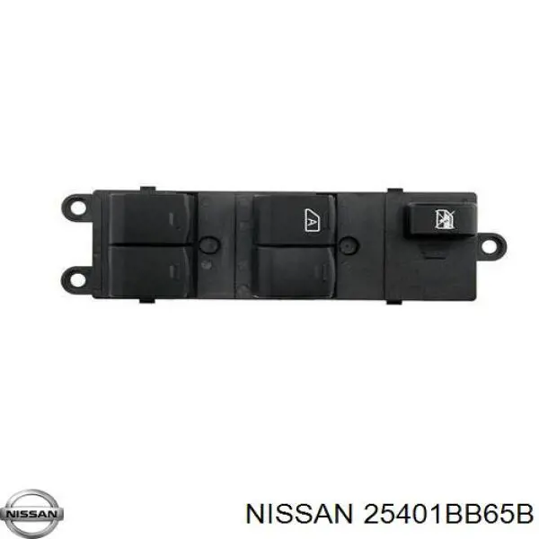 25401BB65B Nissan interruptor de elevalunas delantera izquierda