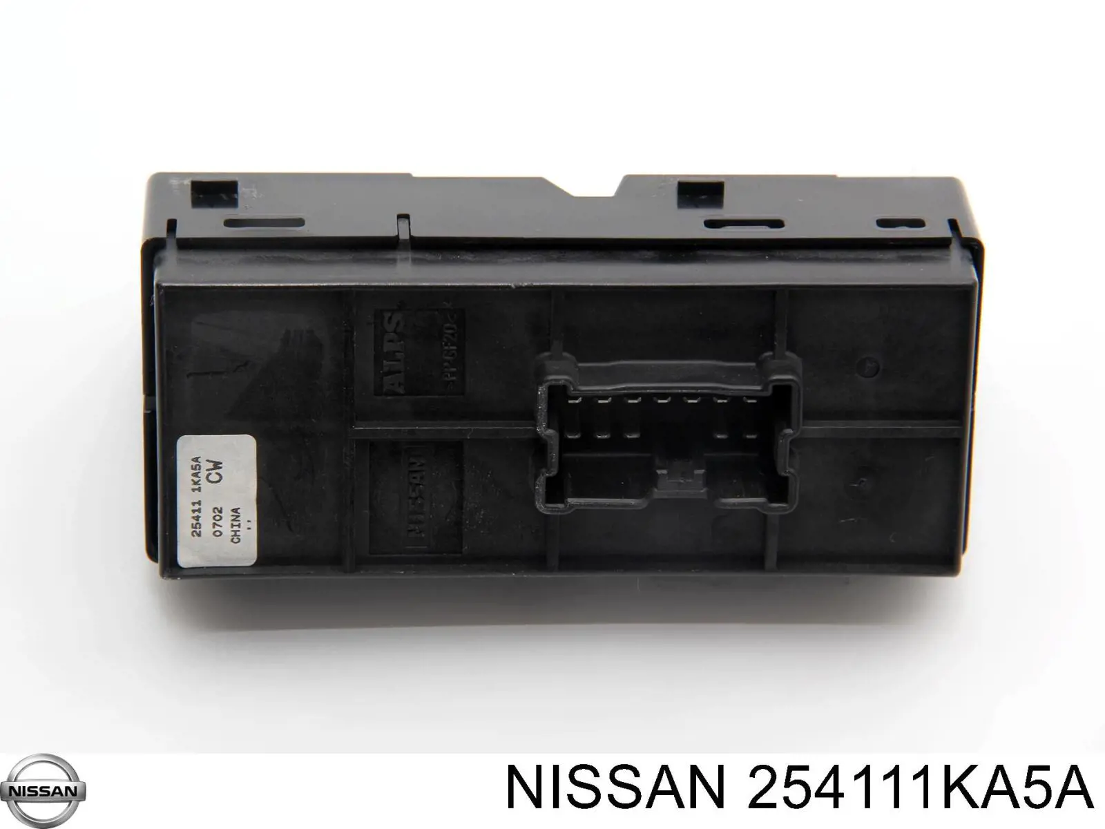 254111KA5A Nissan botón de elevalunas delantero derecho