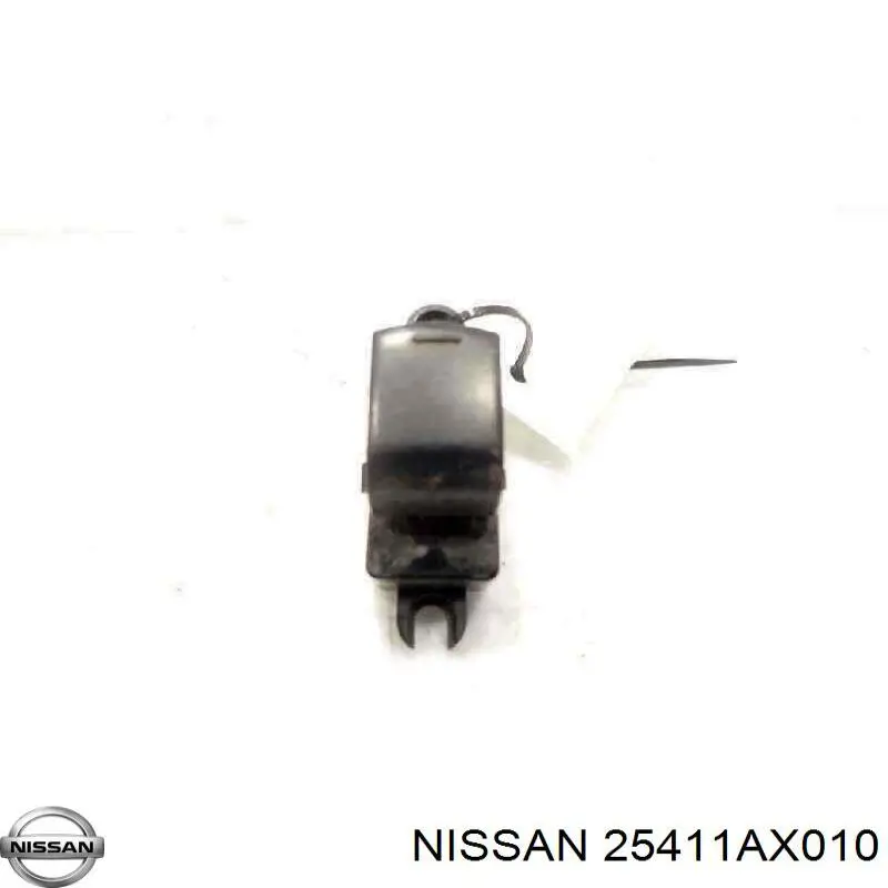 25411AX010 Nissan botón de elevalunas delantero derecho