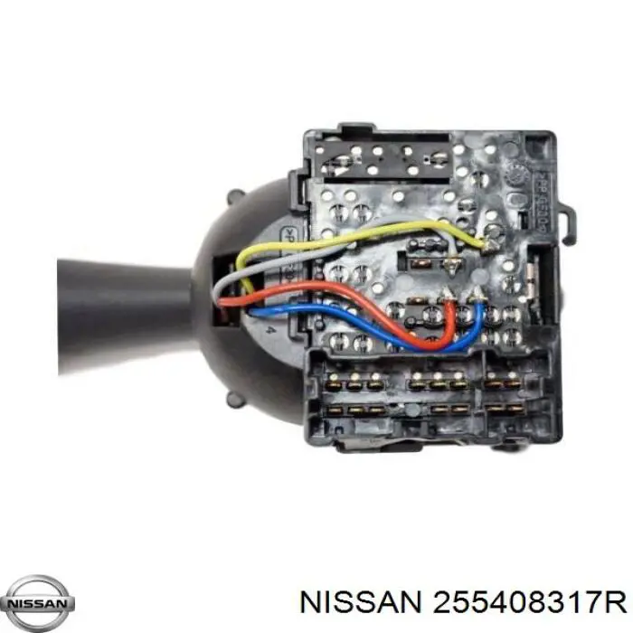 255408317R Nissan conmutador en la columna de dirección izquierdo