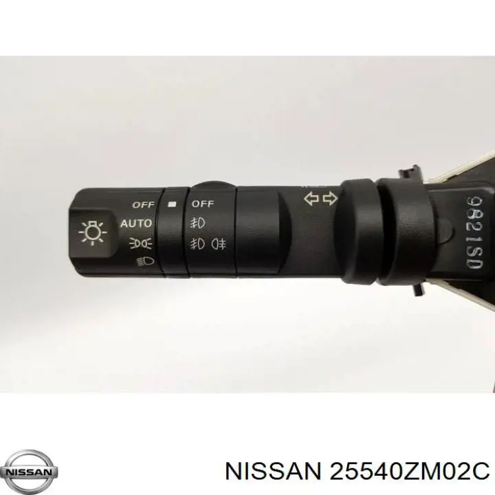 Conmutador izquierdo de la columna de dirección Nissan/Infiniti 25540ZM02E precio, desde 53,72 EUR
