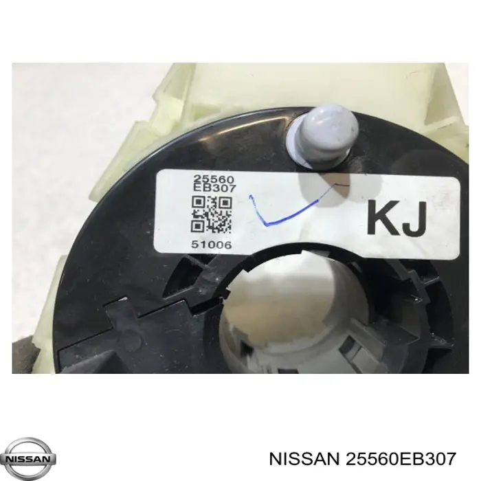 25560EB307 Nissan/Infiniti Interruptor central de la columna de dirección