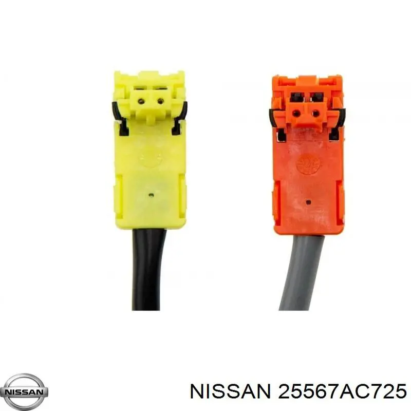 Conmutador en la columna de dirección, parte central para Nissan Murano (Z50)