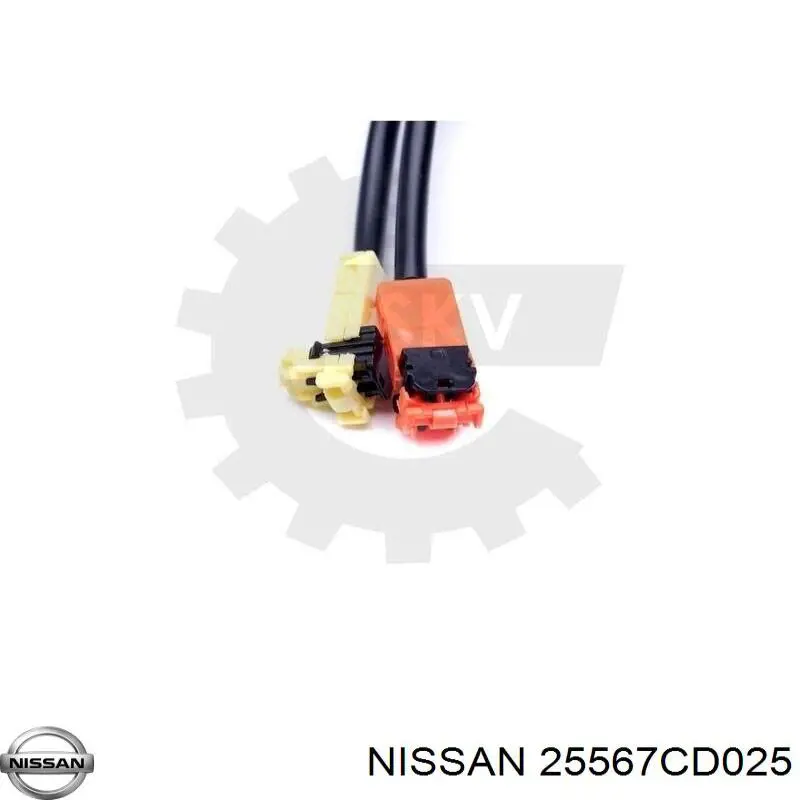 Interruptor central de la columna de dirección 25567CD025 Nissan/Infiniti
