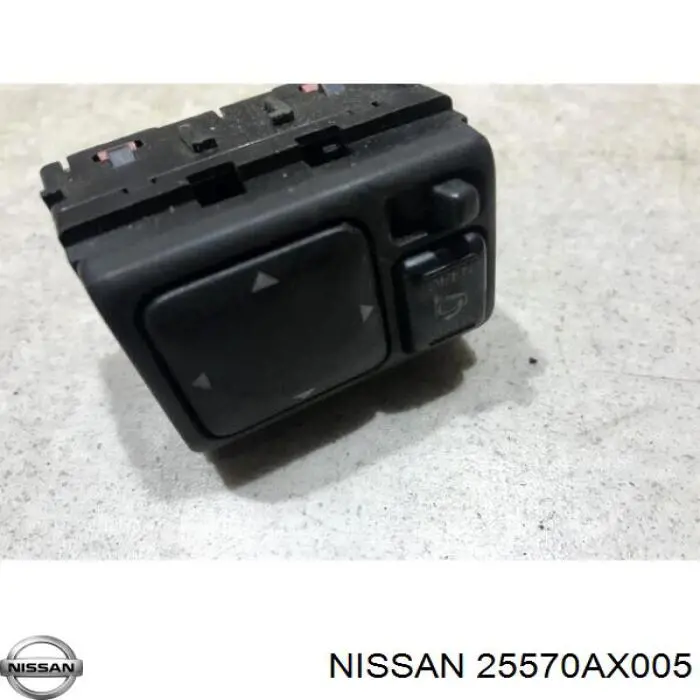 25570AX005 Nissan unidad de control de retrovisores, salpicadero
