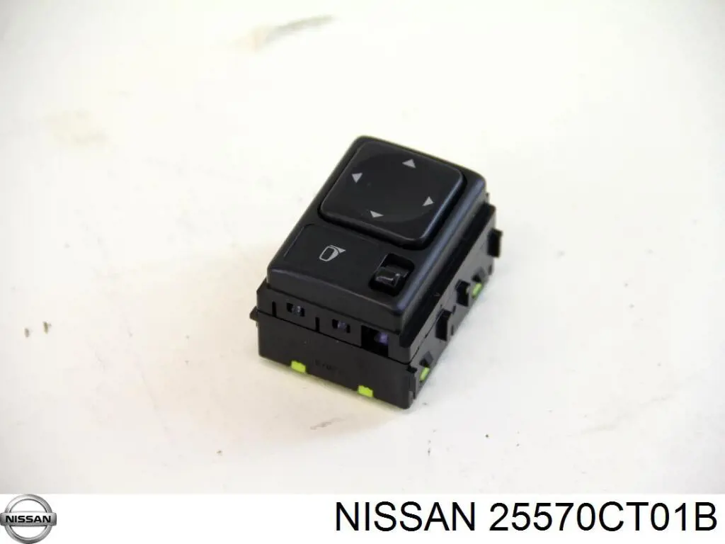 25570CT01B Nissan unidad de control de retrovisores, salpicadero