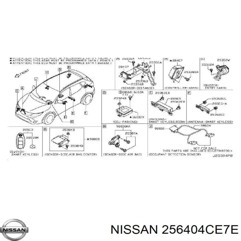 Sensor de árbol de levas Nissan/Infiniti 256404CE7E precio, desde 46,46 EUR