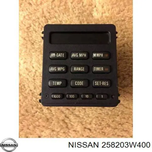 258203W400 Nissan