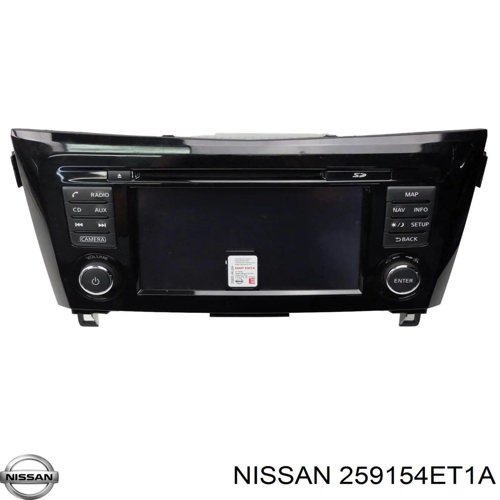 Pantalla multifunción Nissan/Infiniti 259154ET1A precio, desde 310,73 EUR