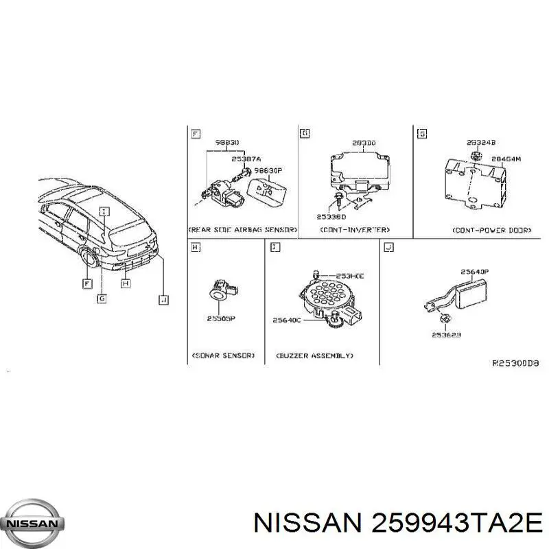 259943TA2E Nissan